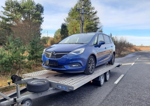 Opel Zafira cena 54900 przebieg: 199000, rok produkcji 2019 z Dębno małe 191